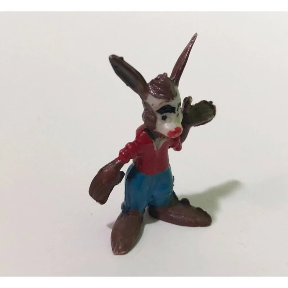 Vintage Marx Tinykins Hanna Barbera Brer Rabbit  Miniature Figure Hand Painted - Picture 7 of 13